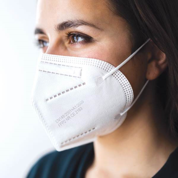 Μασκα προστασιας FFP2 SOFT care - λευκη