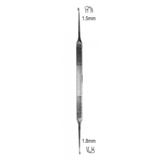 Κιουρετα House διπλου ακρου 18cm 1,5/1,8mm Πληρως Κυρτη Hilbro HL44.0560.04 Κιουρετα House διπλου ακρου 18cm 1,5/1,8mm Πληρως Κυρτη Hilbro HL44.0560.04