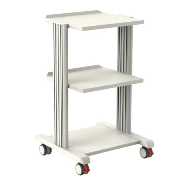 Τρολει Καρδιογραφου με τρια Ραφια Smart Cart 78cm Gima 27895