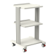 Τρολει Καρδιογραφου με τρια Ραφια Smart Cart 78cm Gima 27895