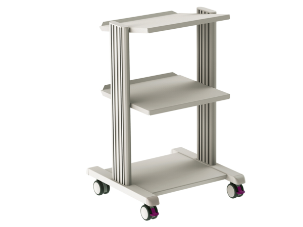 Τρολει Καρδιογραφου με τρια Ραφια Smart Cart 78cm Gima 27895