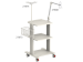 Τρολει Καρδιογραφου με τρια Ραφια Smart Cart 78cm Gima 27895