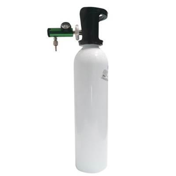 Σετ Φιαλη Οξυγονου Φορητη 5Ltr/0.4m3/200bar με ροομετρο Aphrodite