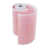Χαρτι καρδιογραφου Cardiogima 600g σε ρολο 110mm x 20m ΜΤ Κοκκινο