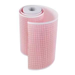 Χαρτι καρδιογραφου Cardiogima 600g σε ρολο 110mm x 20m ΜΤ Κοκκινο
