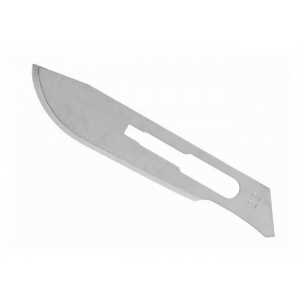 Λεπίδες νυστεριού αποστειρωμένες Μ.Χ Soft Carbon Steel κουτί 100Τεμ. Λεπίδες νυστεριού αποστειρωμένες Μ.Χ Soft Carbon Steel κουτί 100Τεμ.