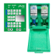 Σταθμος Πλυσης Οφθαλμων κλειστος Combi-Box Duo ΙP55 με 500 ml pH Neutral DUO & 500 ml 0.9% NaCl Plum Eyewash DUO Plum 4862