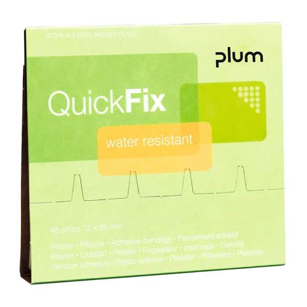 Αδιαβροχα Επιθεματα Τραυματων QuickFix 72 x 25 mm 45τεμ Plum 5511
