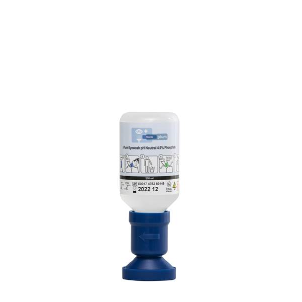 Συσκευη πλυσης Οφθαλμων pH Neutral 4.9% Phosphate Χημικων 200ml Eyecup Plum 4752 Συσκευη πλυσης Οφθαλμων pH Neutral 4.9% Phosphate Χημικων 200ml Eyecup Plum 4752