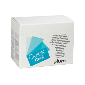 Gel Εγκαυματων σε Φακελακι Quickcool 18τεμ Plum 5150