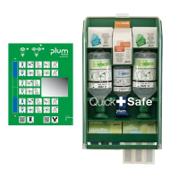 Σταθμος Α' Βοηθειων QuickSafe για Εστιατορια και Βιομηχανιες Τροφιμων 430 x 253 x 92 mm Plum 5175