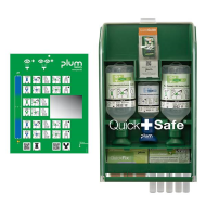 Σταθμος Α' Βοηθειων QuickSafe Basic 430 x 253 x 92 mm Plum 5170