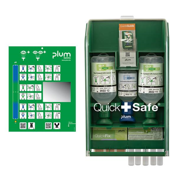 Σταθμος Α' Βοηθειων QuickSafe Basic 430 x 253 x 92 mm Plum 5170