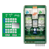 Σταθμος Α' Βοηθειων Πλυσης Οφθαλμων QuickSafe Complete 430 x 253 x 92 mm Plum 5174 Σταθμος Α' Βοηθειων Πλυσης Οφθαλμων QuickSafe Complete 430 x 253 x 92 mm Plum 5174
