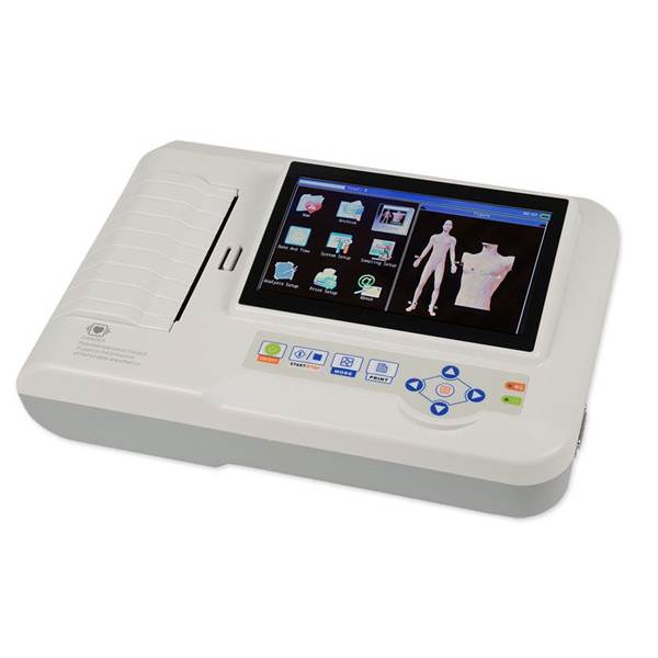 Καρδιογραφος 3-6 καναλος ψηφιακος 600G ECG Contec
