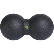 Μπαλα Μασαζ Διπλη Blackroll Duoball 12cm Μαυρο