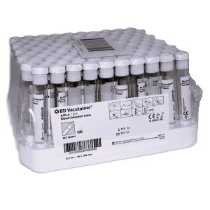 Σωληναρια Vacutainer Κενου Sod.Fluoride/Pot.Oxalate Flox 4ml (Γκρι πωμα) BD 368921 100τμχ