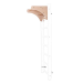 Μπαρα Ελξης Pull up Bar Ξυλινη BenchK PB 204 Μπαρα Ελξης Pull up Bar Ξυλινη BenchK PB 204