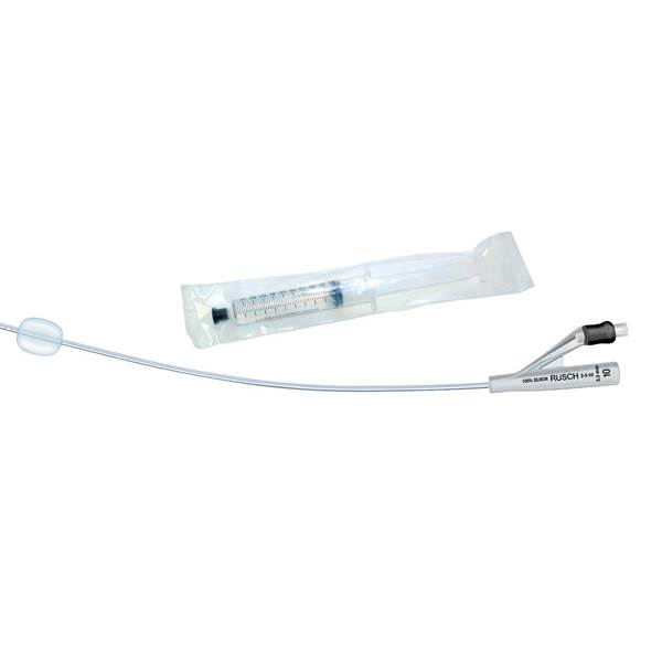 Καθετήρας Folley 2way Παιδιατρικός Σιλικόνης AquaFlate Glycerine Brillant μεl Μπαλονι 31 εκατοστα Rusch 178003