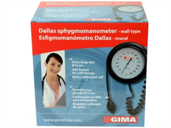 Πιεσομετρο Αναλογικο Επιτοιχιο Dallas Gima 32749