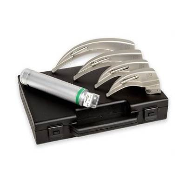 Σετ Λαρυγγοσκοπιου Ενηλικων Gima Green F.O Xenon/Halogen 2.5V με 4 λαμες MC-Intosh 1-2-3-4 34453