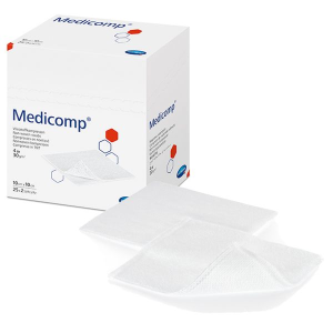 Γάζα μή αποστειρωμένη non woven Medicomp 4 ply 100Τεμ. Hartmann
