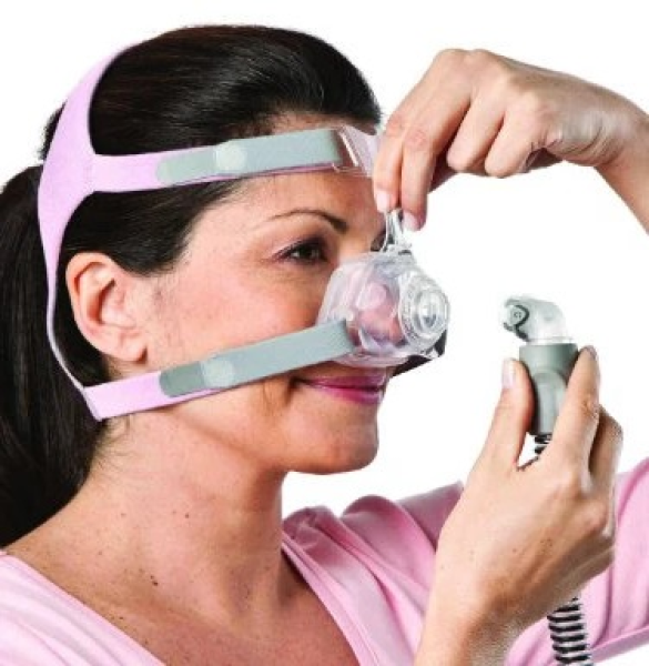 Μασκα ρινικη για συσκευη απνοιας CPAP - BiPap Mirage FX for her Resmed Μασκα ρινικη για συσκευη απνοιας CPAP - BiPap Mirage FX for her Resmed
