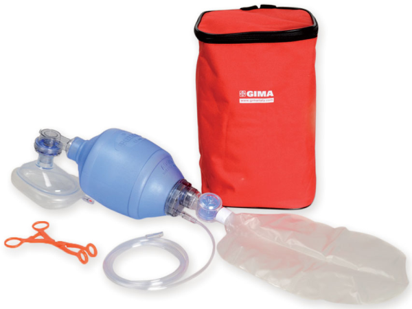 Σετ Αναζωογονησης Ενηλικων Ambu PVC μιας χρησης 1600ml Gima 34239