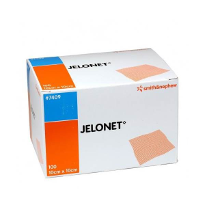 Γαζα Παραφινης αποστειρωμενη Jelonet 10cm x 10cm Smith & Nephew 7409 1Τεμ.