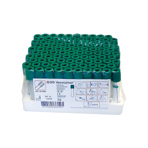 Σωληναρια Vacutainer Sodium Heparin 10ml (Πρασινο πωμα) BD 368480 100Tτεμ