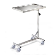 Τροχηλατο εργαλειοδοσιας-τυπου Mayo inox 50 x 70 x 80/120 cm με σφυκτηρα D-46