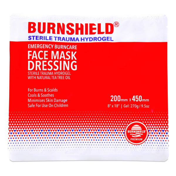 Επιθεμα Εγκαυματων Face mask Προσωπου 20 x 45cm 270gr Burnshield Επιθεμα Εγκαυματων Face mask Προσωπου 20 x 45cm 270gr Burnshield