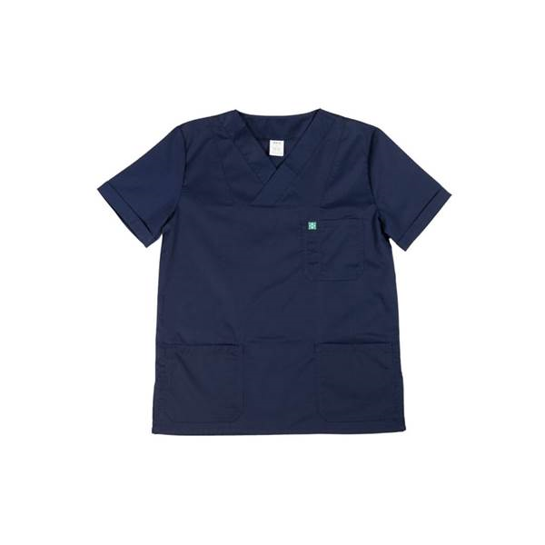Σετ Ιατρικό Κοστούμι Unisex Classic ποπλίνα 160gr 65-35% ALEZI Σκούρο Μπλε