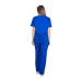 Σετ Ιατρικο Κοστουμι Unisex Classic Μπλε XX Small ποπλινα 160gr 65-35% ALEZI