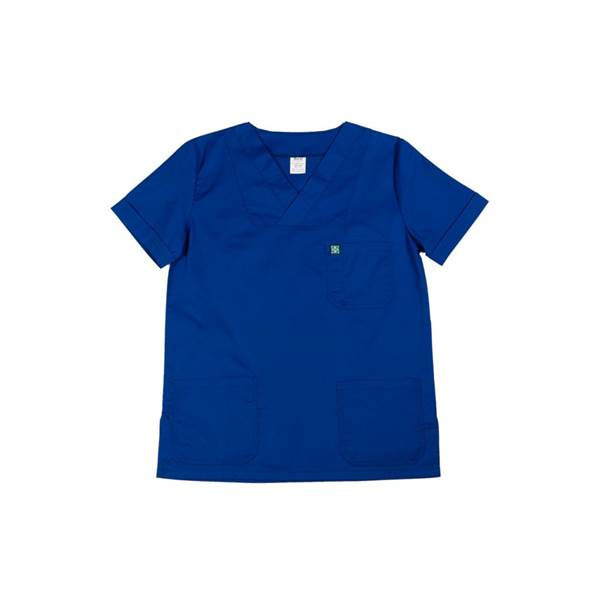 Σετ Ιατρικο Κοστουμι Unisex Classic Μπλε XX Small ποπλινα 160gr 65-35% ALEZI