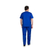 Σετ Ιατρικο Κοστουμι Unisex Classic Μπλε XX Small ποπλινα 160gr 65-35% ALEZI