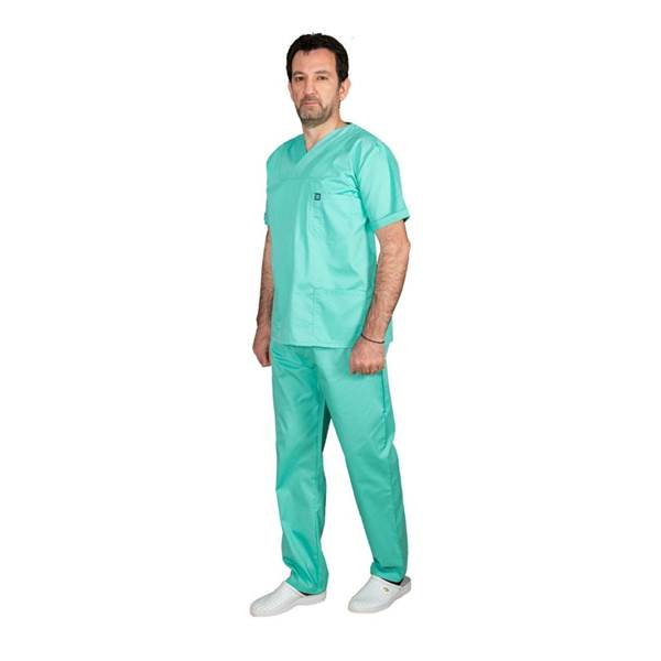 Σετ Ιατρικό Κοστούμι Unisex Classic ποπλίνα 160gr. 65-35% ALEZI Βεραμάν