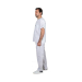 Σετ Ιατρικό Κοστούμι Unisex Classic ποπλίνα 200gr 65-35% ALEZI Λευκό