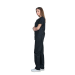 Σετ Ιατρικό Κοστούμι Unisex Classic ποπλίνα 160gr. 65-35% ALEZI Μαύρο