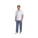 Σετ Ιατρικό Κοστούμι Unisex Classic ποπλίνα 160gr 65-35% ALEZI Λευκό-Γκρι