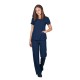 Σετ Ιατρικό Κοστούμι Γυναικείο Stretch Σκουρο Μπλε 395gr. 94-6% ALEZI