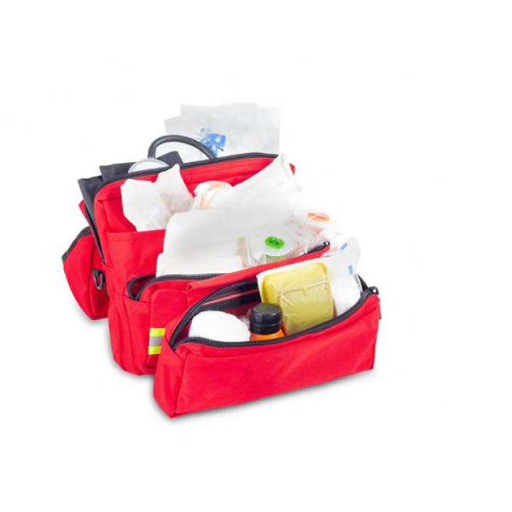 Τσαντα Α' Βοηθειων Ωμου Emergency's First Aid Kit Shoulder Pouch Κοκκινη EM13.061