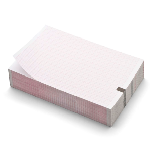 Χαρτι καρδιογραφου Welch Allyn CP 50 σε πακετο 114mm x 70mm x 250 φυλλα Κοκκινο
