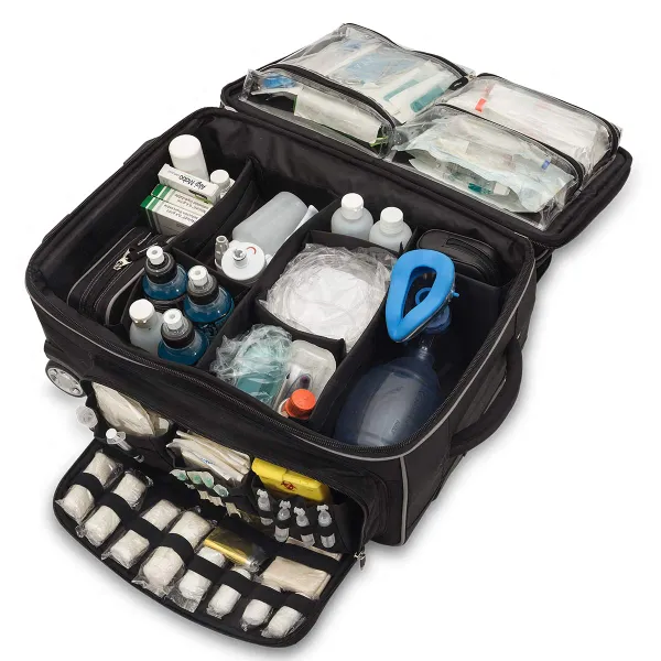 Τσαντα Α' Βοηθειων Αθληματων Sports Trolley Bags Μαυρη EB06.008 Τσαντα Α' Βοηθειων Αθληματων Sports Trolley Bags Μαυρη EB06.008