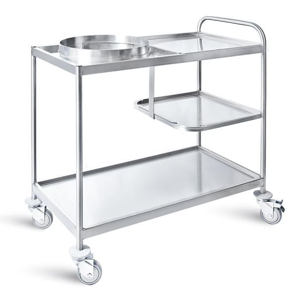Τροχηλατο Μεταφορας Μικτου Ιματισμου inox 50 x 100 x 90cm D-59