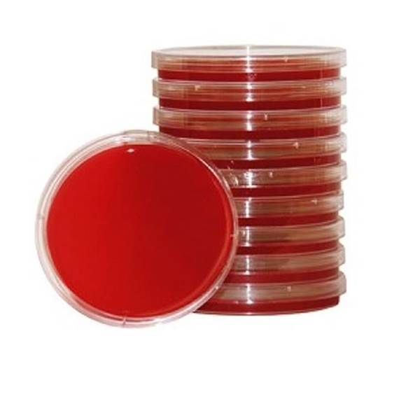 Θρεπτικo υλικo Blood Agar (Horse Blood) ετοιμο προς χρηση σε Τρυβλιο 10Τεμ