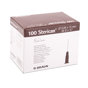 Βελονες Υποδερμικες Sterican G 26 x 0.45 x 25mm 4657683B (Καφε) B.Braun 100Τεμ. Βελονες Υποδερμικες Sterican G 26 x 0.45 x 25mm 4657683B (Καφε) B.Braun 100Τεμ.