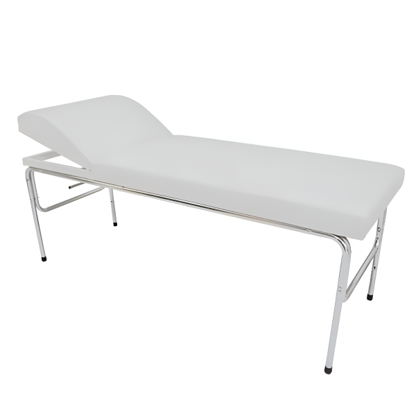 Εξεταστικη Κλινη Inox με Πομπε Προσκεφαλο 185 X 65 X 70cm T1S1