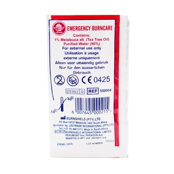 Gel Εγκαυματων σε Φακελακι Burnshield 3.5ml