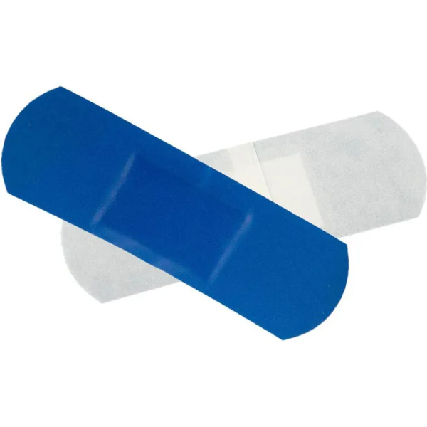Επιθεματα Τραυματων Μπλε Rudadetec Long 20 x 120 mm 100τεμ